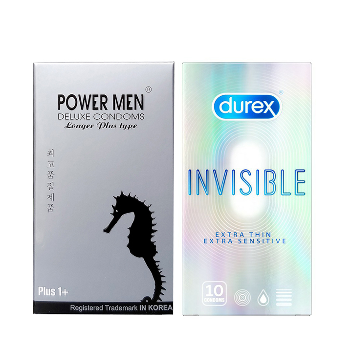 Bao cao su Durex và Powermen Bộ 22 bcs