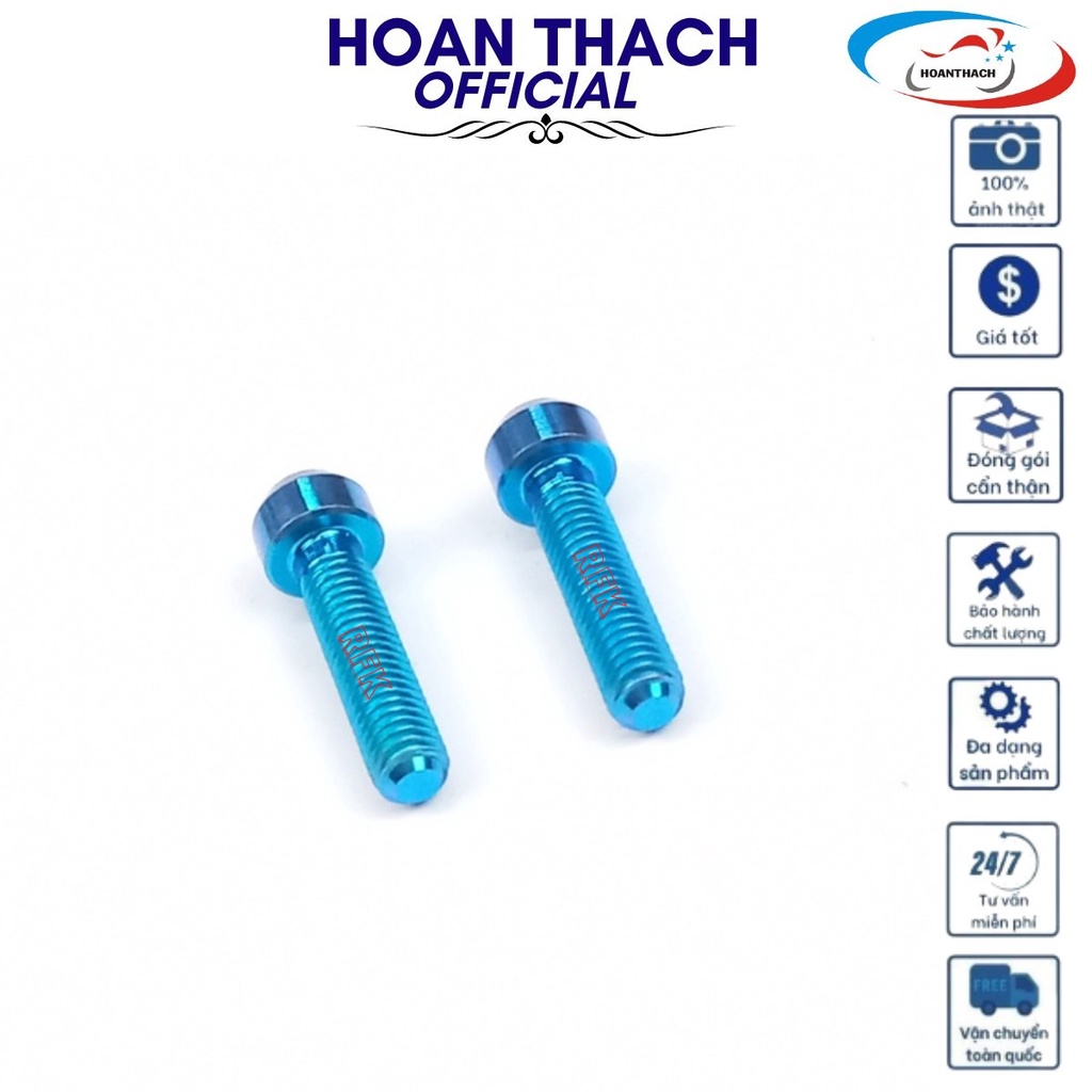 Ốc Gr5 5L20 Trụ Xanh Lục Bảo dùng cho nhiều dòng xe  SP016449 (giá 1 con)