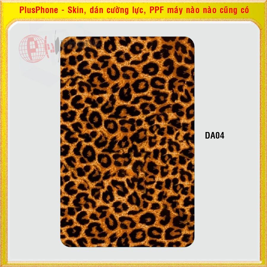 Dán Skin mặt sau dành cho Samsung Tab A8 2022 10.5 inch vân da cá sấu, da báo