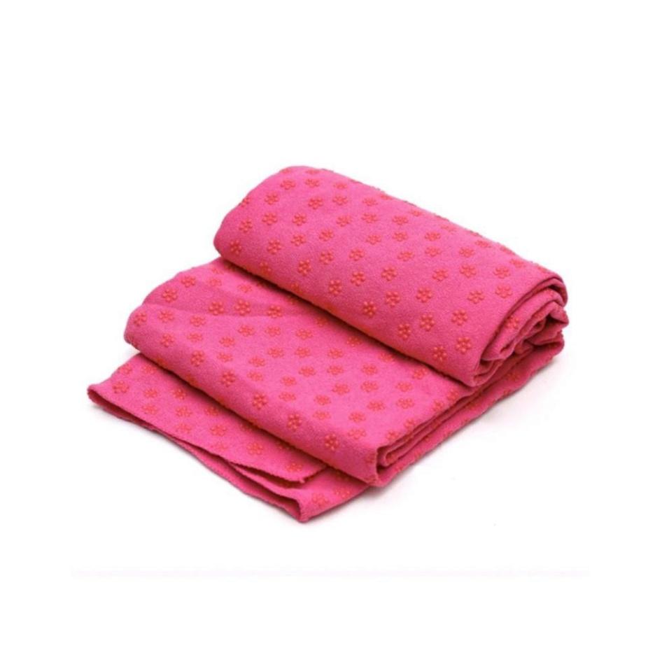 Khăn Trải Thảm Yoga S1KTT01 Chất Liệu Microfiber Dày Chống Trượt Thấm Mồ Hôi Cao Cấp GKK