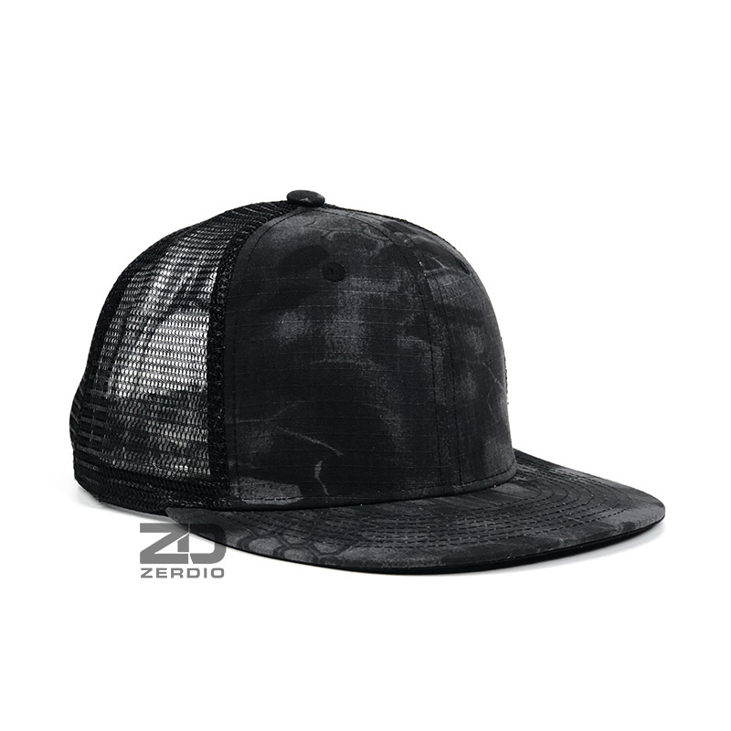 Mũ lưỡi trai hiphop, mũ snapback nam nữ phối lưới họa tiết cực chất - SN85