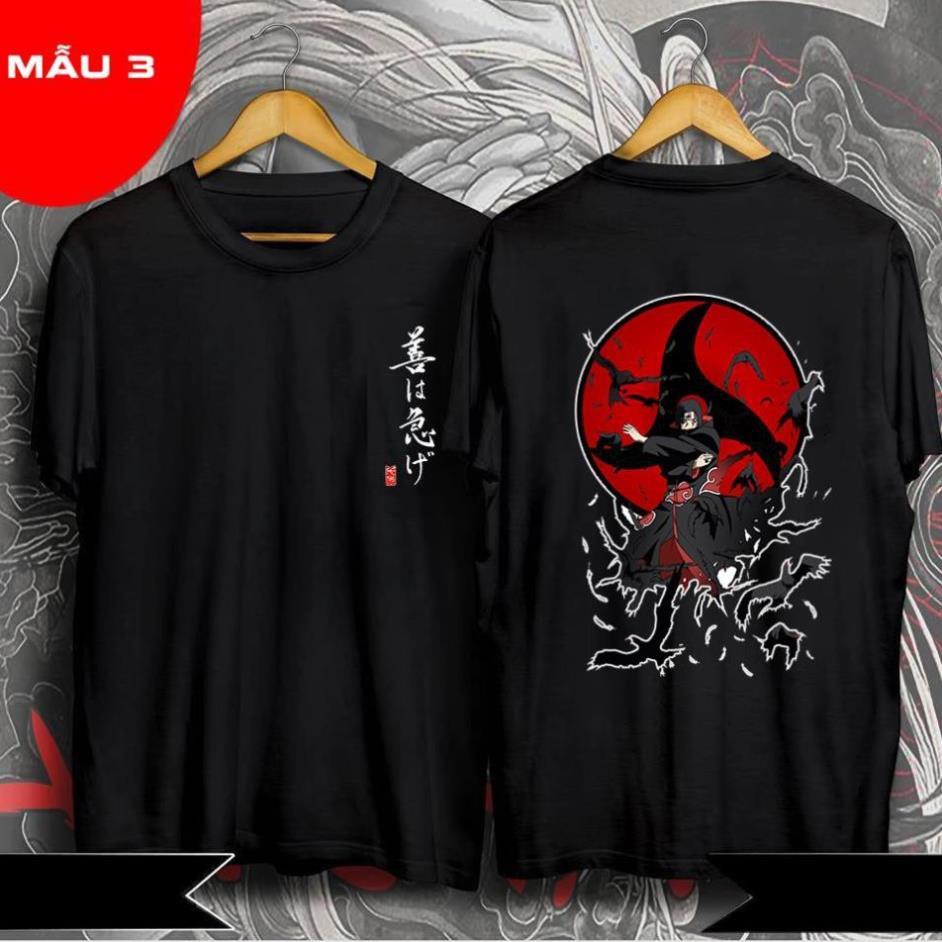 BST ÁO THUN ANIME NARUTO ITACHI ONE PIECE độc đẹp