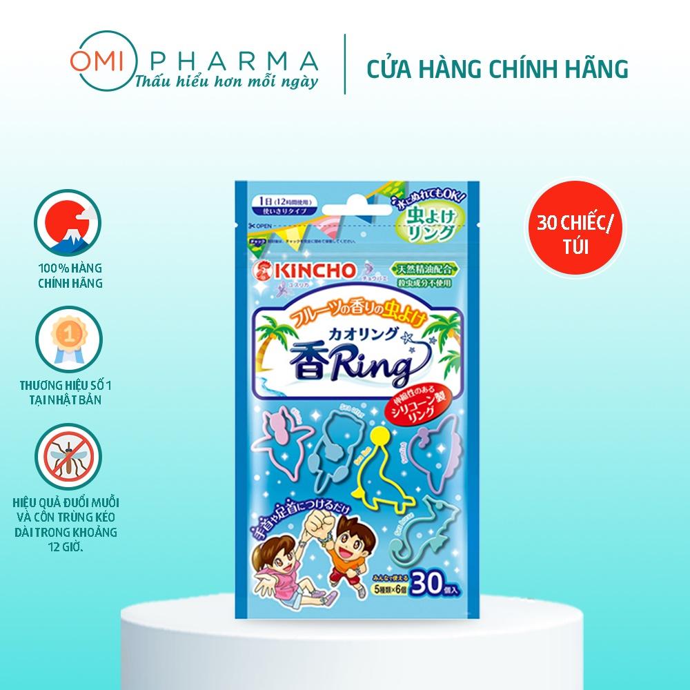 Vòng Đeo Tay Đuổi Muỗi Cho Bé Số 1 Nhật Bản Kincho (30 Chiếc/Túi)