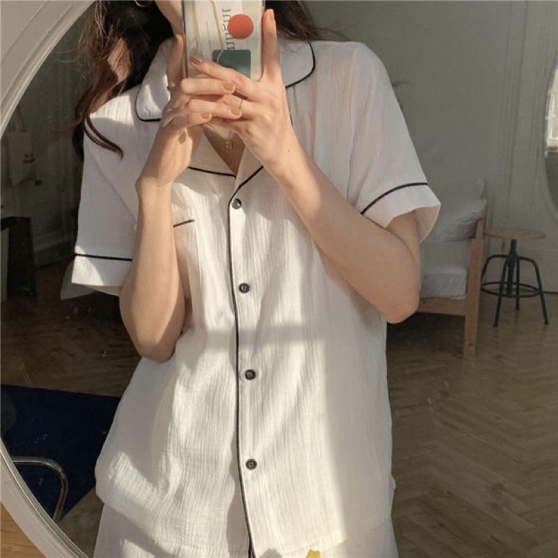 Bộ ngủ / mặc nhà 4 màu