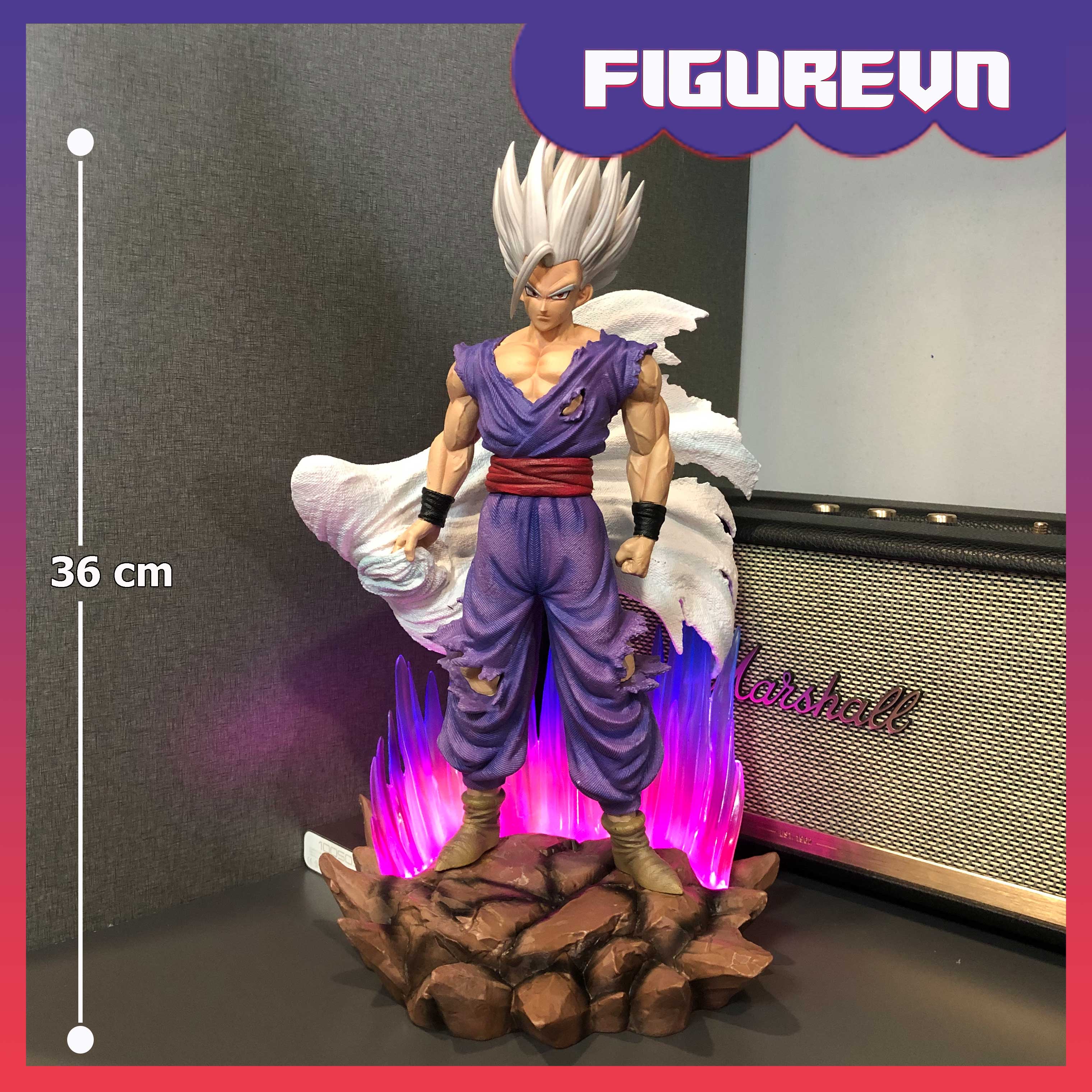 Mô hình Beast Gohan cầm áo choàng 36 cm có LED (USB rất sáng) - Dragon Ball