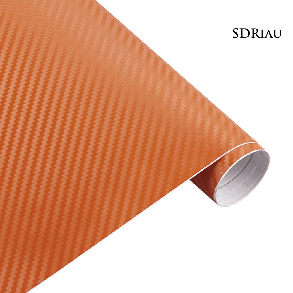 Miếng Dán Trang Trí Nội Thất Xe Hơi 3d Bằng Sợi Carbon