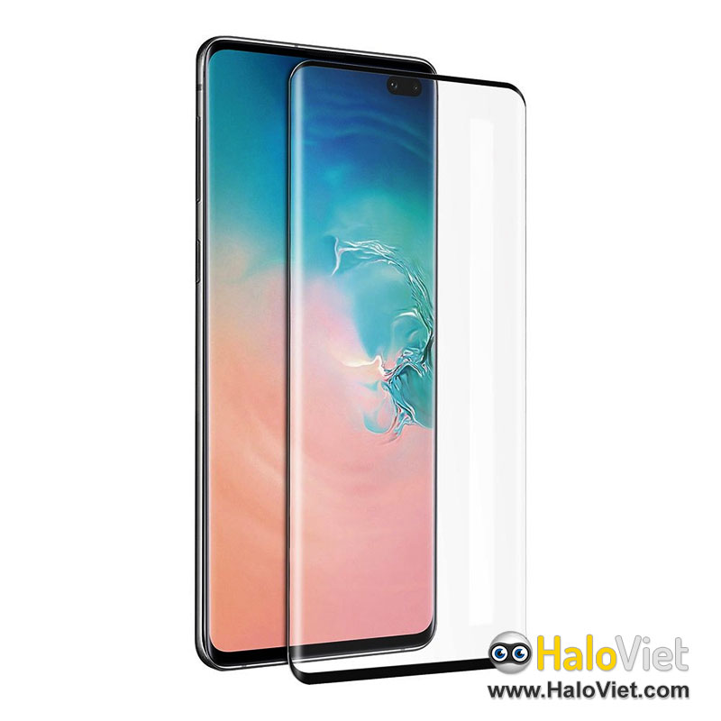 Miếng dán màn hình kính cường lực 3D full cho Samsung Galaxy S10 / S10 Lite / S10e / S10 Plus / Note 10 / 10 Lite / 10 Plus