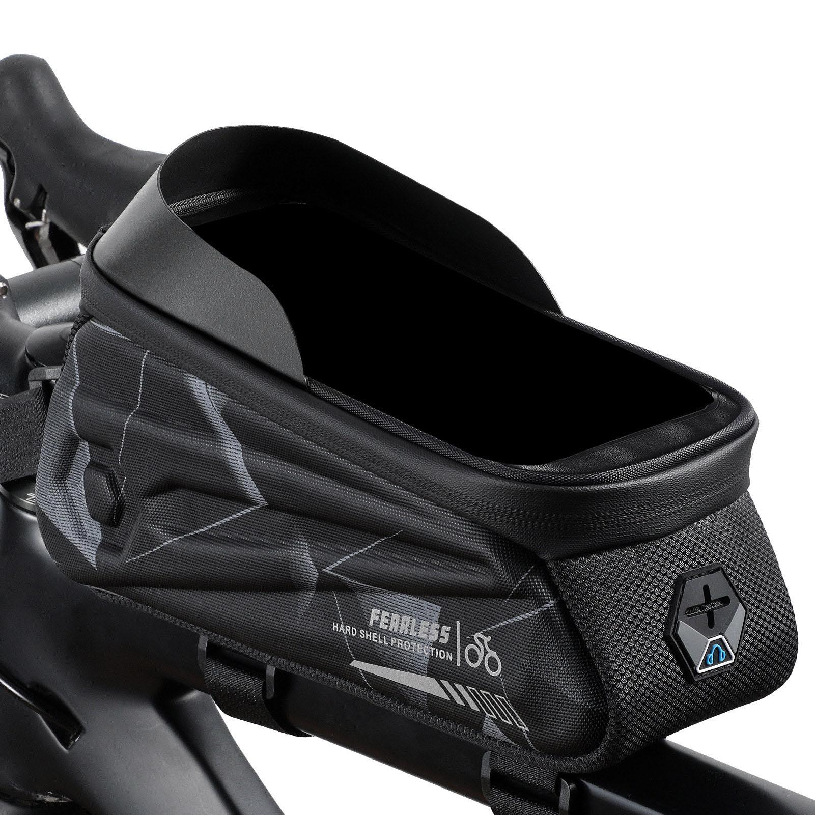 Túi WEST BIKING gắn khung xe đạp, chất liệu cứng, không thấm nước