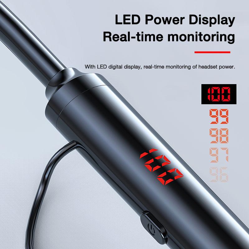 EARDECO 600MAh Bluetooth Đeo Cổ Tai Nghe Nhét Tai Không Dây Tai Nghe Bass Stereo Tai Nghe Loại Bỏ Tiếng Ồn Pin TF