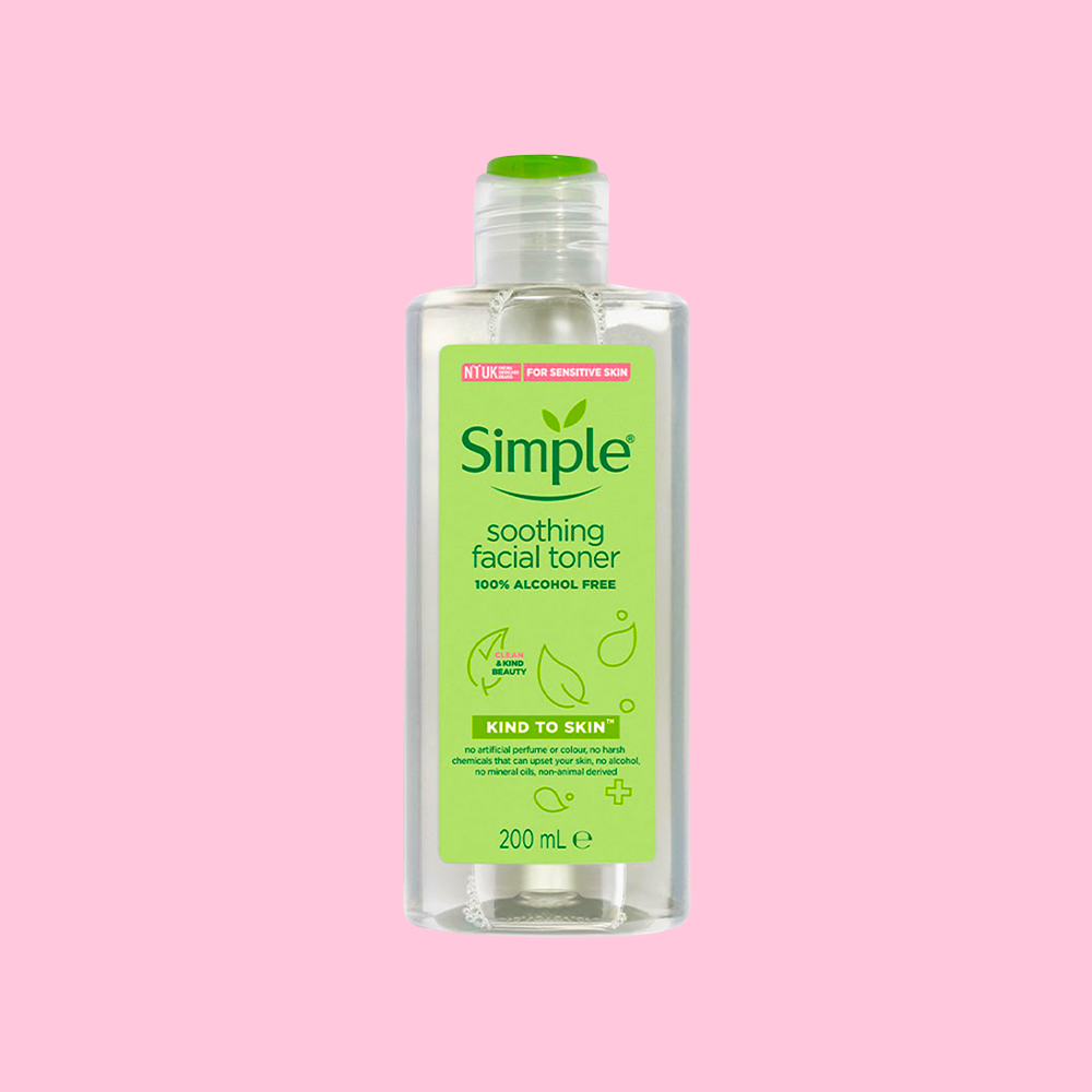 Nước Hoa Hồng Cân Bằng Da Simple Soothing Facial Toner 200ml - Dịu Nhẹ Cho Da Nhạy Cảm