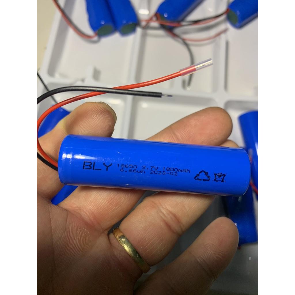 Pin lithium 18650 3.7V 2600mah và 1800mah dùng cho đèn thiết bị điện tử quạt điện súng khử trùng Led