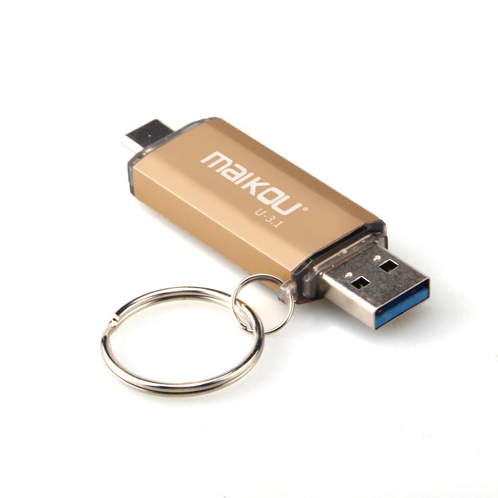 2 in 1 USB 3.0+Type C OTG Flash Drive Memory Stick High Speed