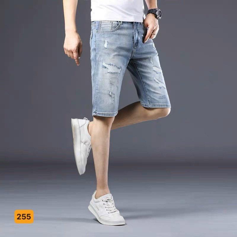 QUẦN SHORT NAM QUẦN SHORT JEAN NAM CO GIÃN MẪU MỚI TRẺ ĐẸP CÁ TÍNH 255