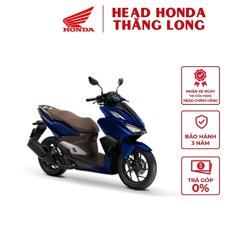 Xe máy Honda VARIO 160 Phiên Bản Cao Cấp - Xanh Đen Bạc