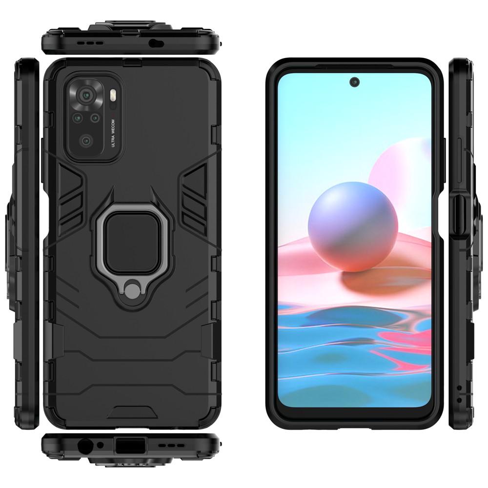 Ốp lưng cho Xiaomi Redmi Note 9 9S 10 10S Pro Max iron man chống sốc kèm nhẫn xoay chống xem video bảo vệ camera