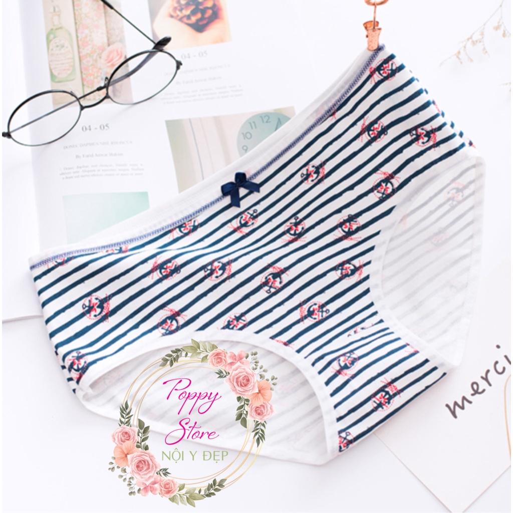 Quần lót nữ + CHE TÊN SẢN PHẨM ️ Combo 5 Quần lót mềm mịn chất liệu cotton, thấm hút, co giãn 4 chiều