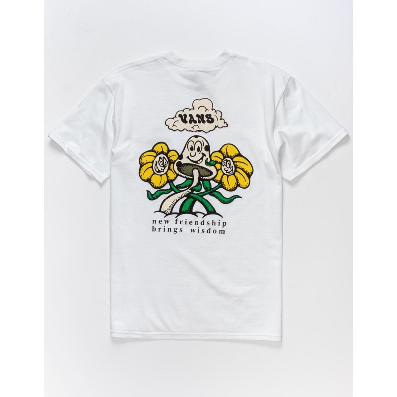 Áo Thun Trắng Vans Fun Guy - VN0A7PHDWHT