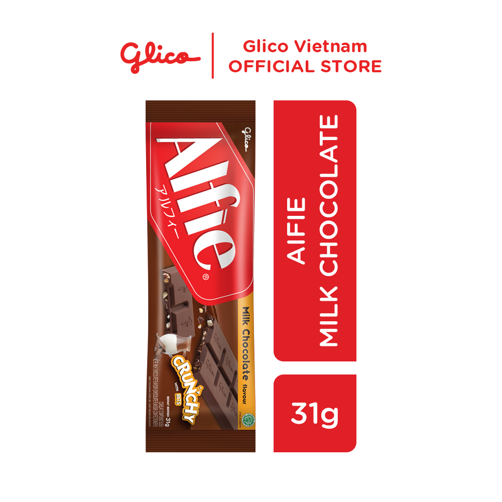 Socola dạng thanh GLICO Alfie 31gr - vị Socola