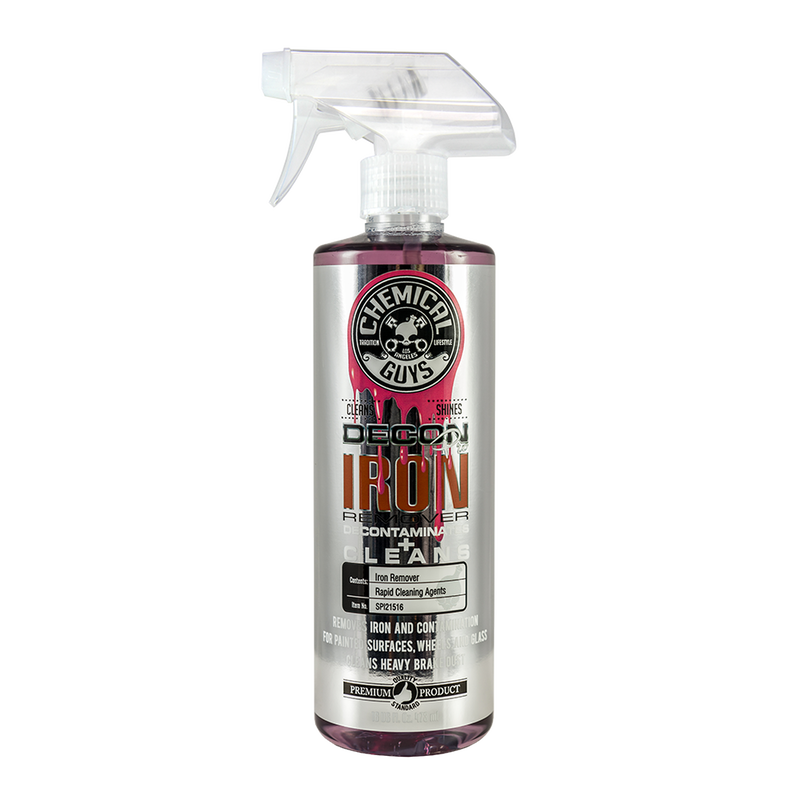 Dung dịch vệ sinh tẩy bụi sắt/bụi thắng vệ sinh mâm xe CHEMICAL GUYS DECON PRO – DECONTAMINATION &amp; IRON REMOVER - 473ml