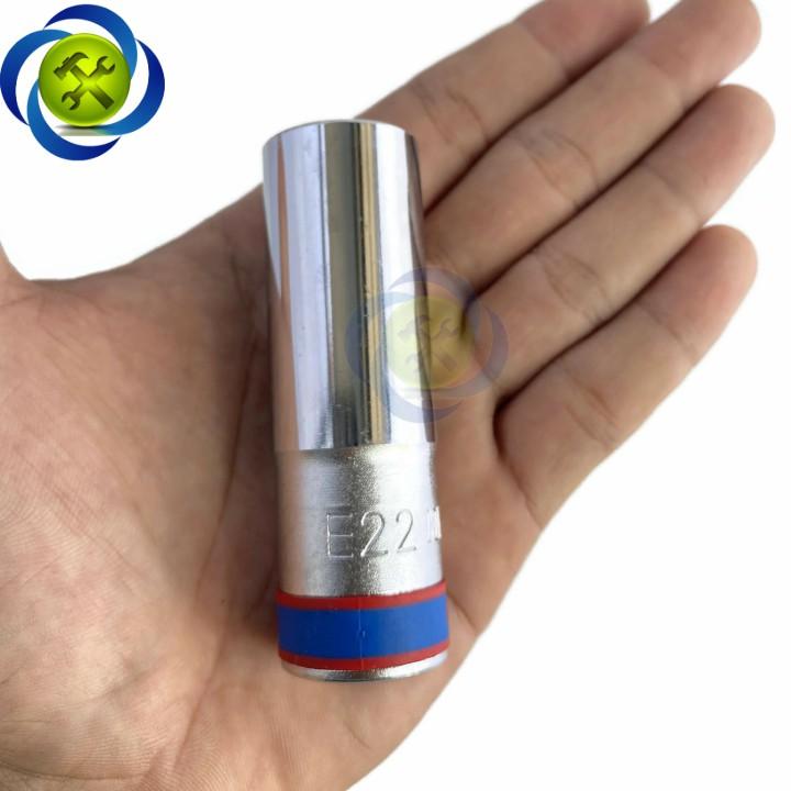 Tuýp sao E22 Kingtony 427522M loại 1/2 dài 77mm
