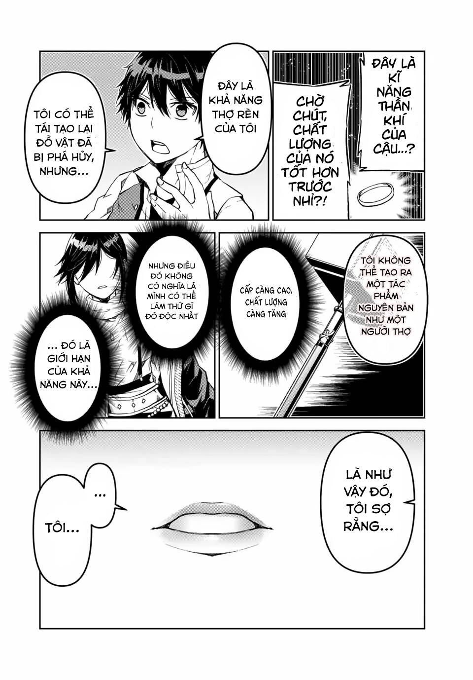 từ chức nghiệp yếu nhất trở thành "thợ rèn" mạnh nhất chapter 22 5