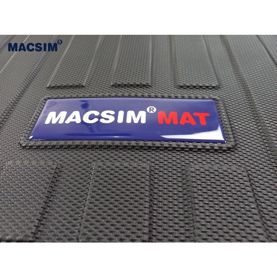 Thảm lót cốp xe ô tô KIA Carnival chất liệu nhựa TPV cao cấp màu đen