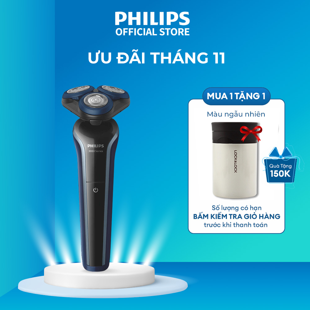 Máy cạo râu Philips S3608/10 , bảo hành 2 năm