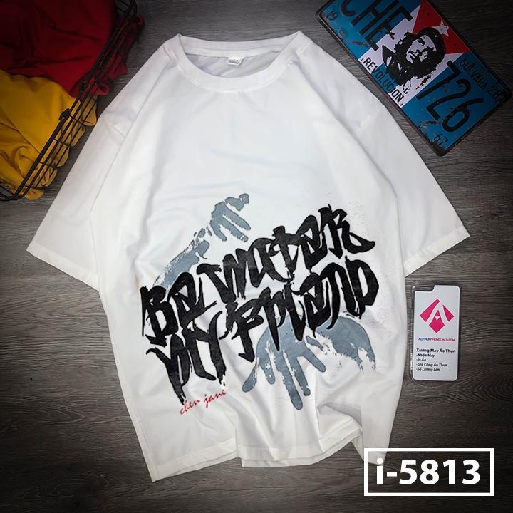 Áo Thun Nam Form Rộng Unisex Chữ BE WATER