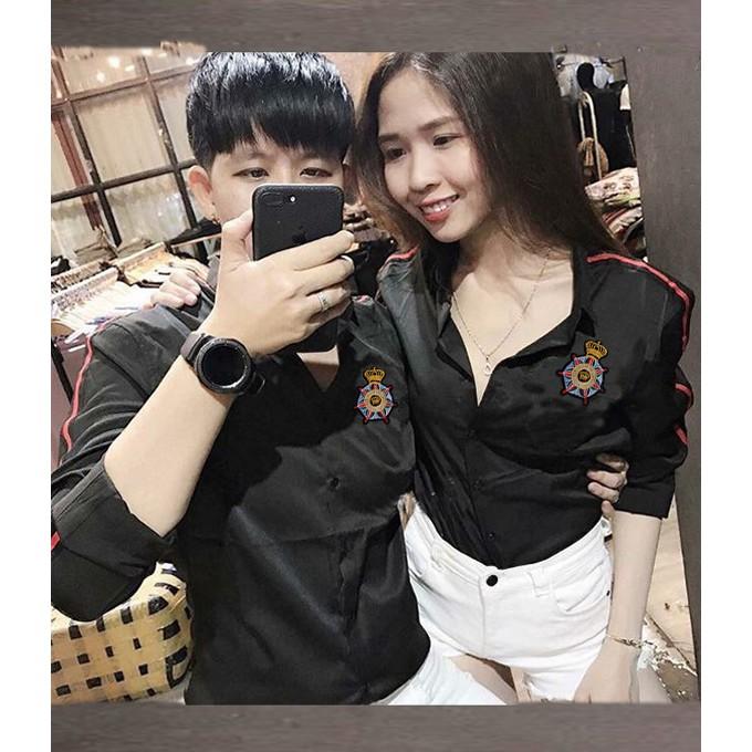 ÁO SƠ MI ĐÔI NAM NỮ CAO CẤP HÀNG SHOP