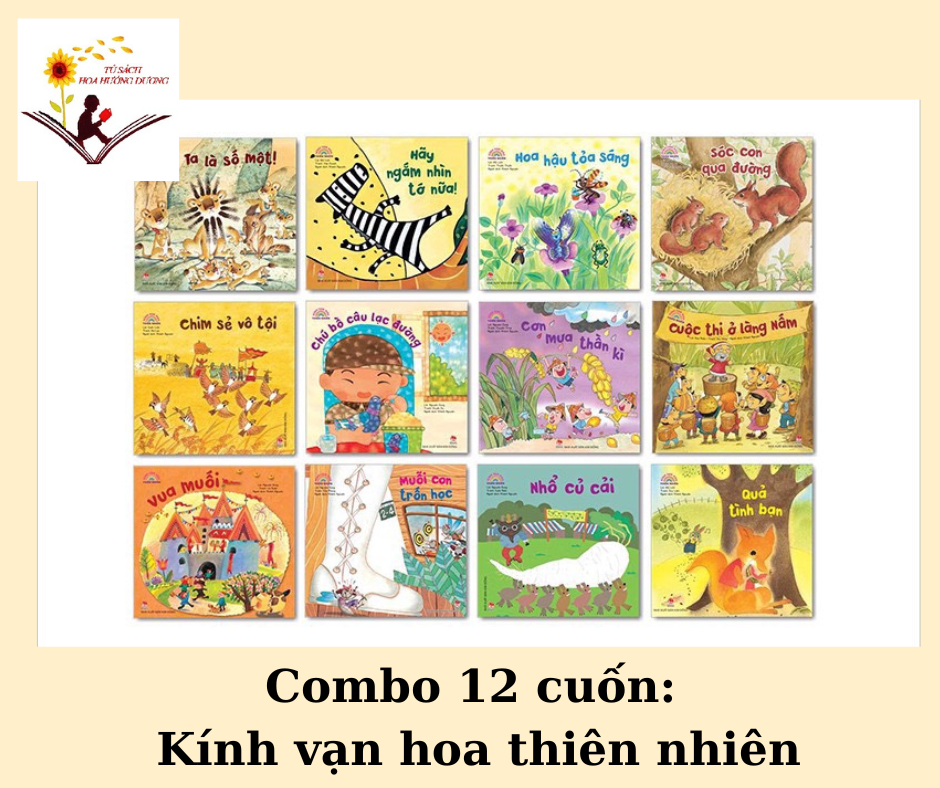Combo 12 cuốn Kính vạn hoa thiên nhiên