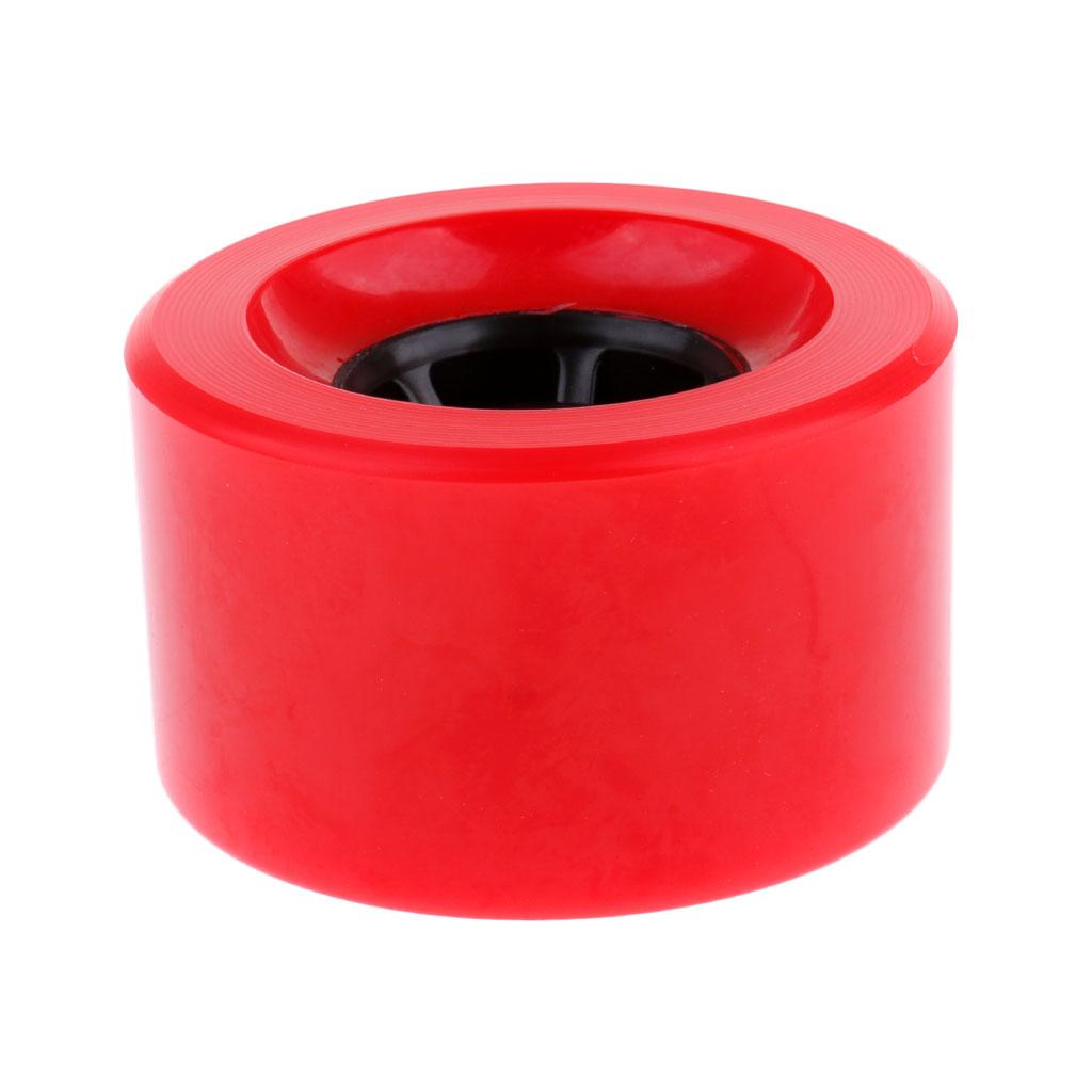 New Solid Cruiser Longboard Skateboard PU Wheel Standard 90*52mm High Elastic Shock Absorb