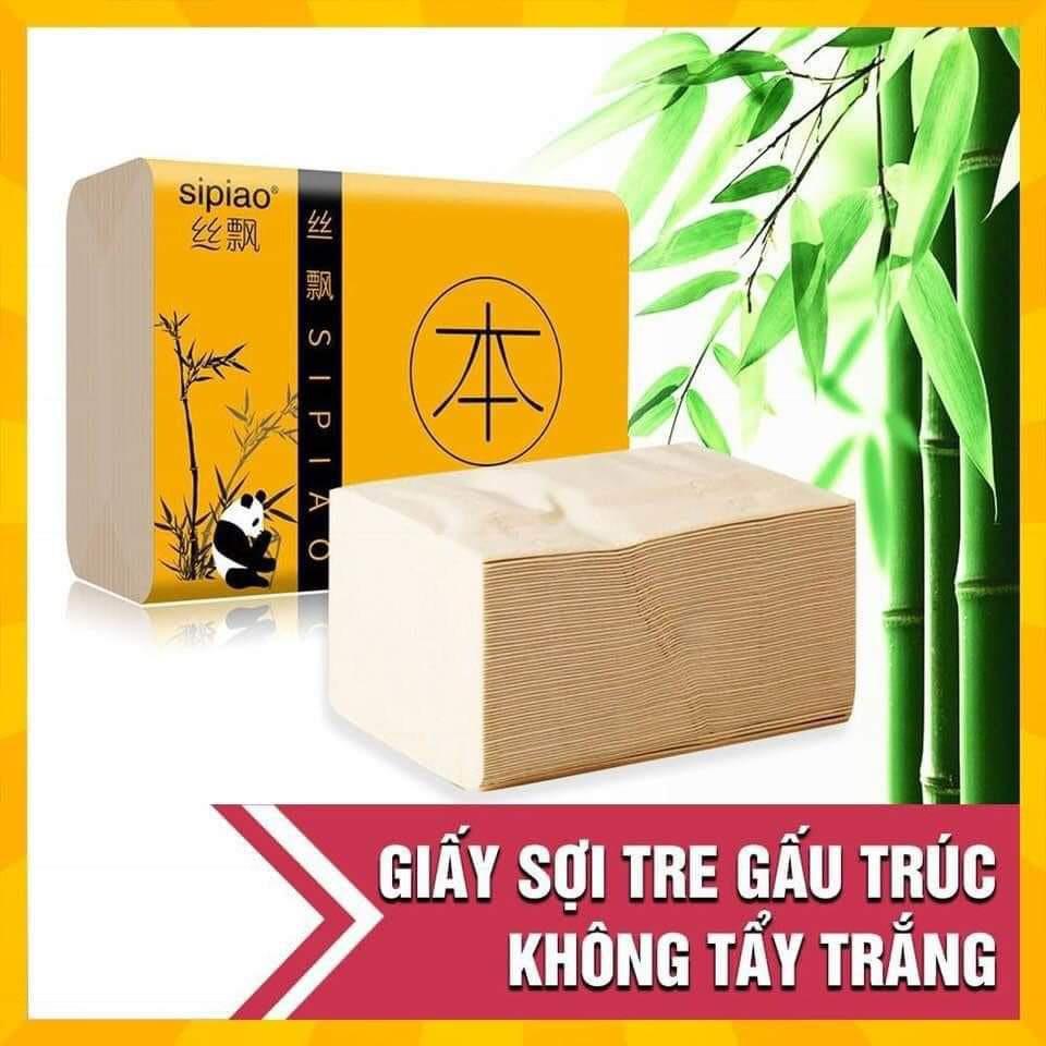 GIẤY ĂN GẤU TRÚC THÙNG 30 GÓI. Hàng loại 1 Siêu Dai.