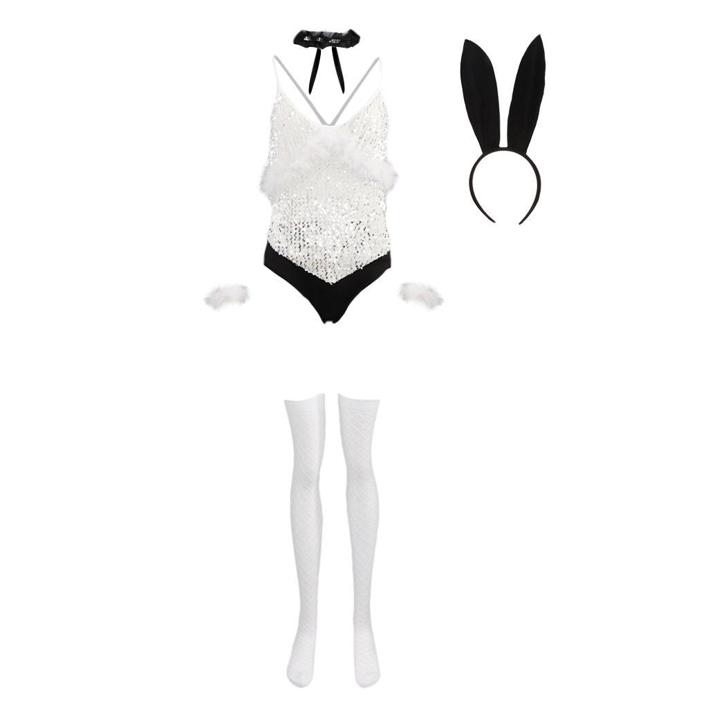 Women's Lingerie Rabbit Girls Cosplay Costume Underwear Babydoll Lingerie