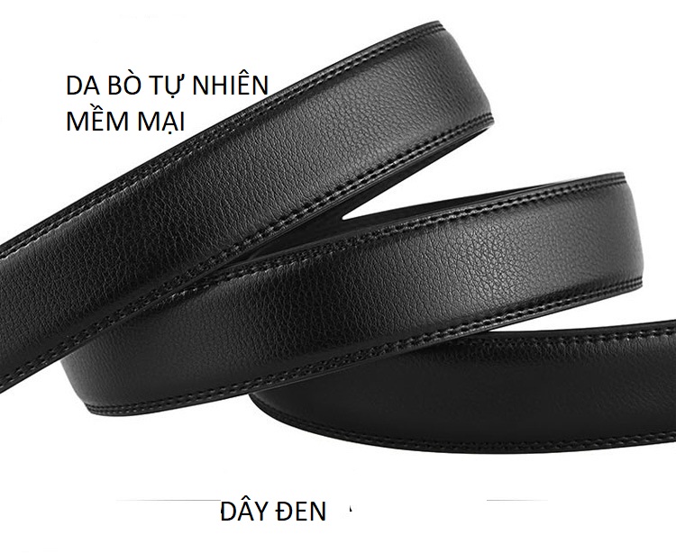 Dây nịt nam/ thắt lưng nam da bò nguyên miếng kiểu dáng Hàn Quốc mã TL.165ZICZAC