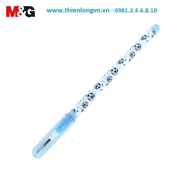 Bút chì khúc HB M&G - AMPQ1674 màu xanh da trời