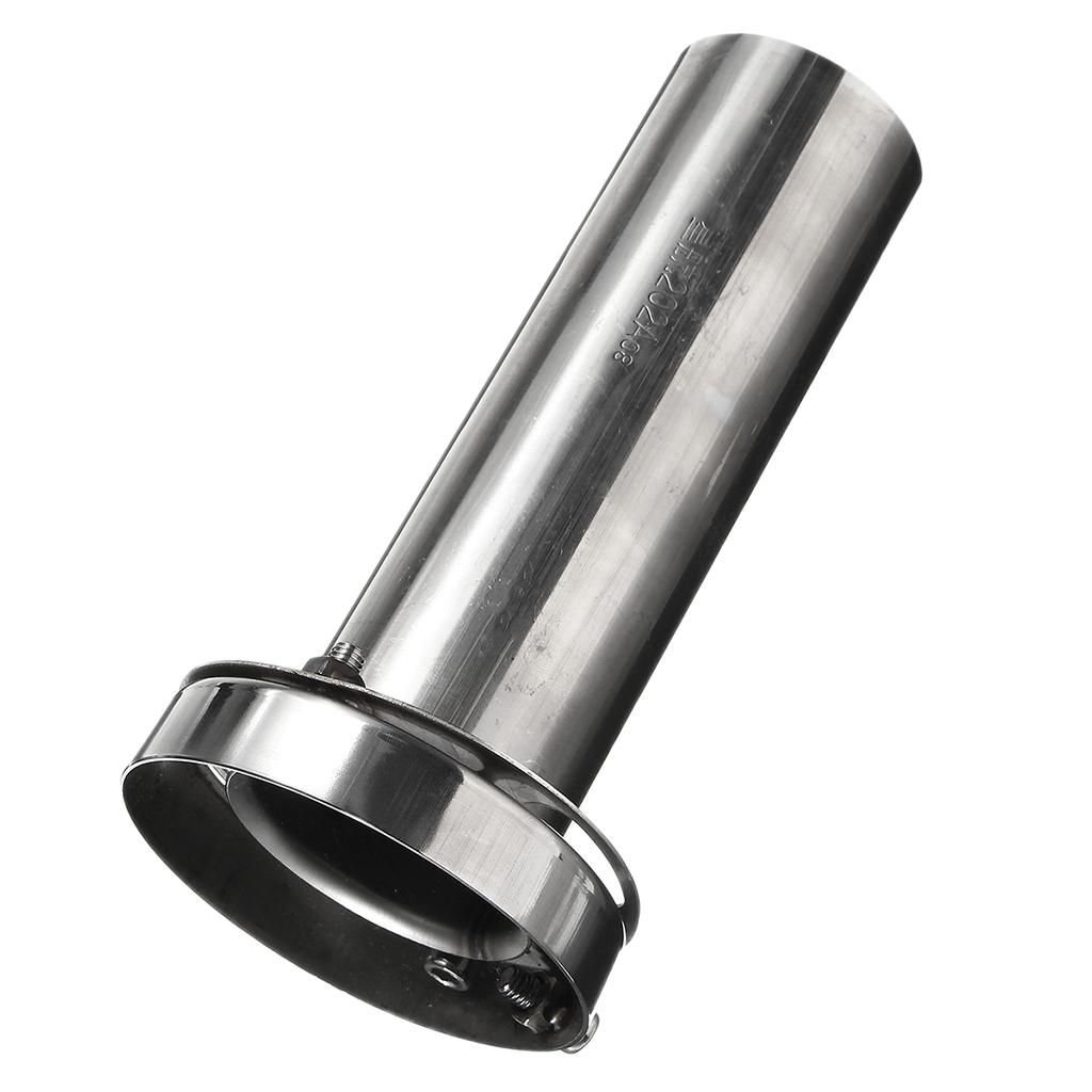 Insert Removable Stainless Steel Round Exhaust Tip Silencer Muffler 3.5 inch/4 inch/ 4.5 inch