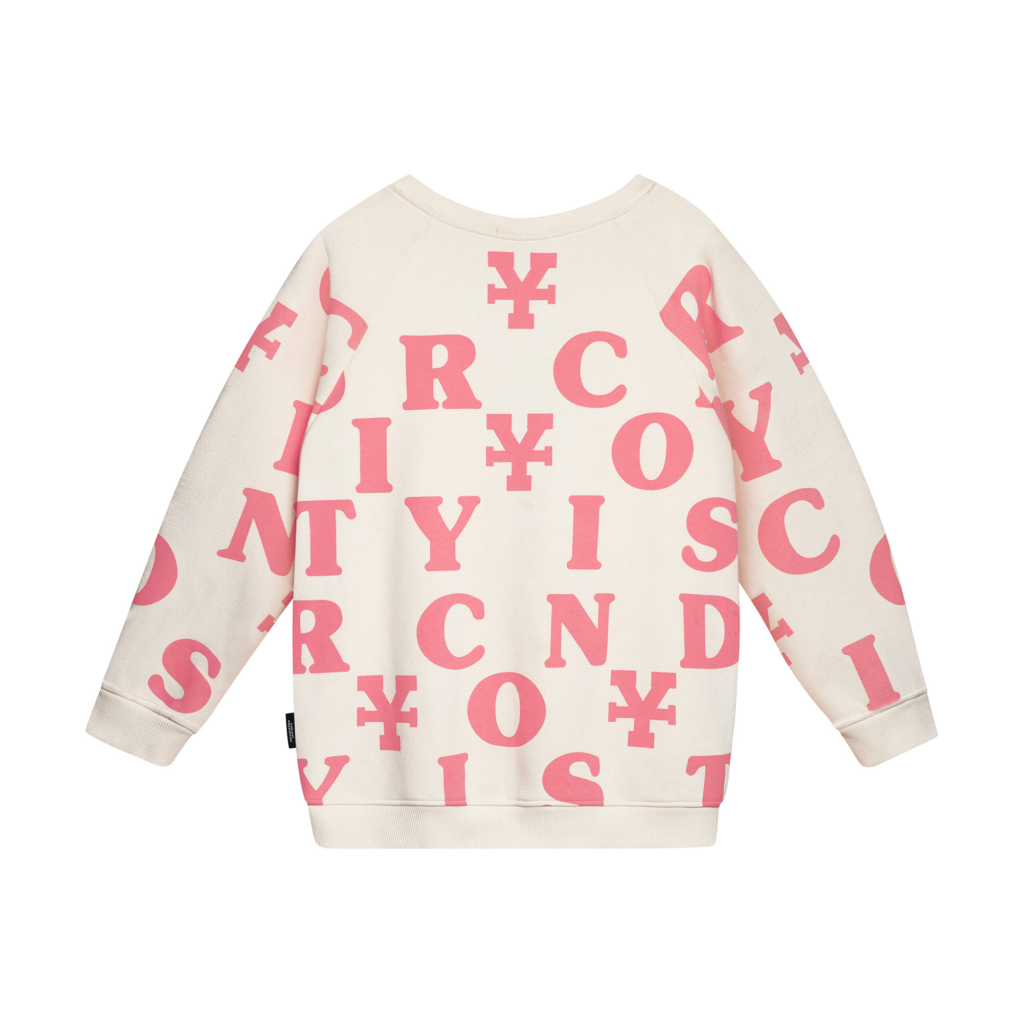 Áo Khoác DirtyCoins Print Cardigan - Ivory/Pink