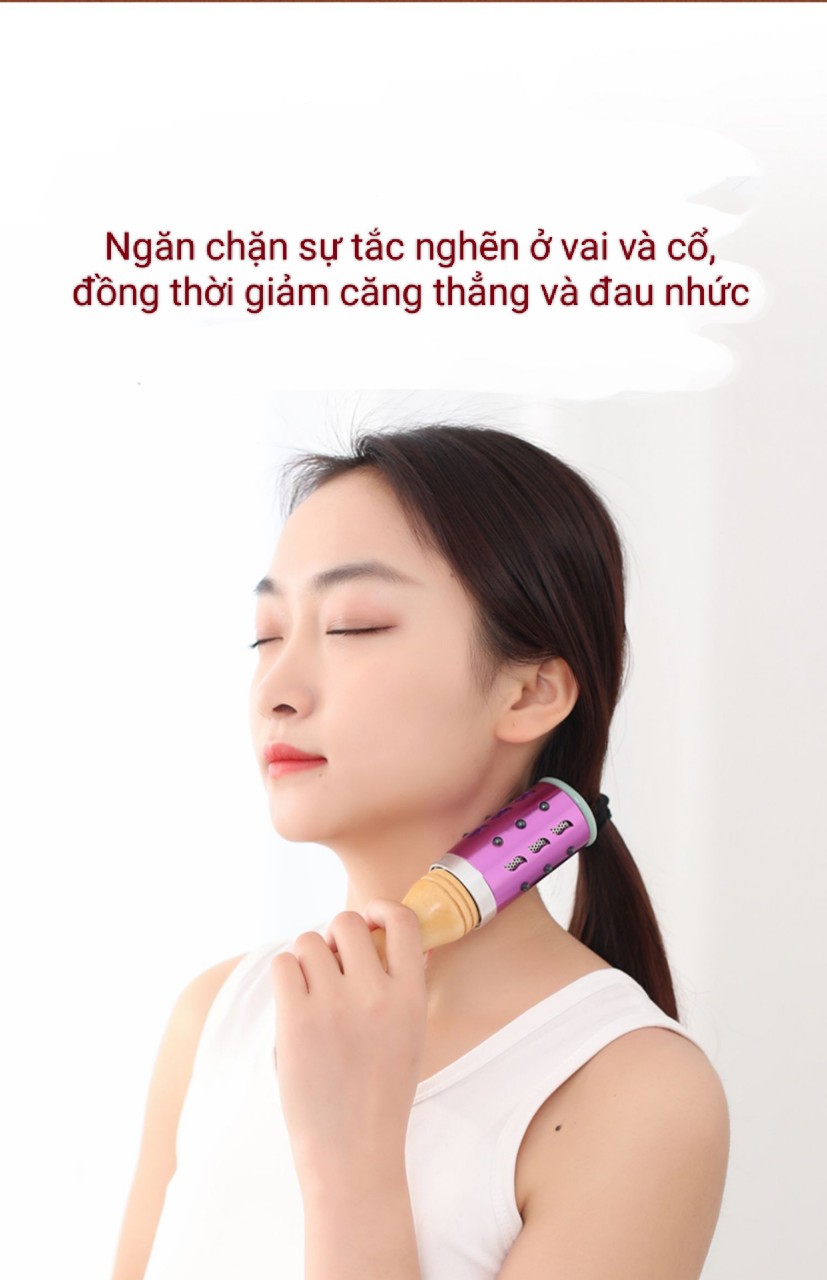 Thanh Lăn Ngải Cứu Ngọc Bích Massage Mặt Chăm Sóc Da Săn Chắc Chống Lão Hóa Da - Dùng toàn thân và cả mặt