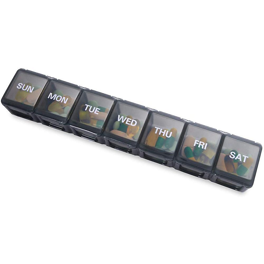 Tổ chức thuốc viên hàng tuần lớn, các hộp thuốc hàng ngày tương thích với thuốc/vitamin/dầu cá/chất bổ sung