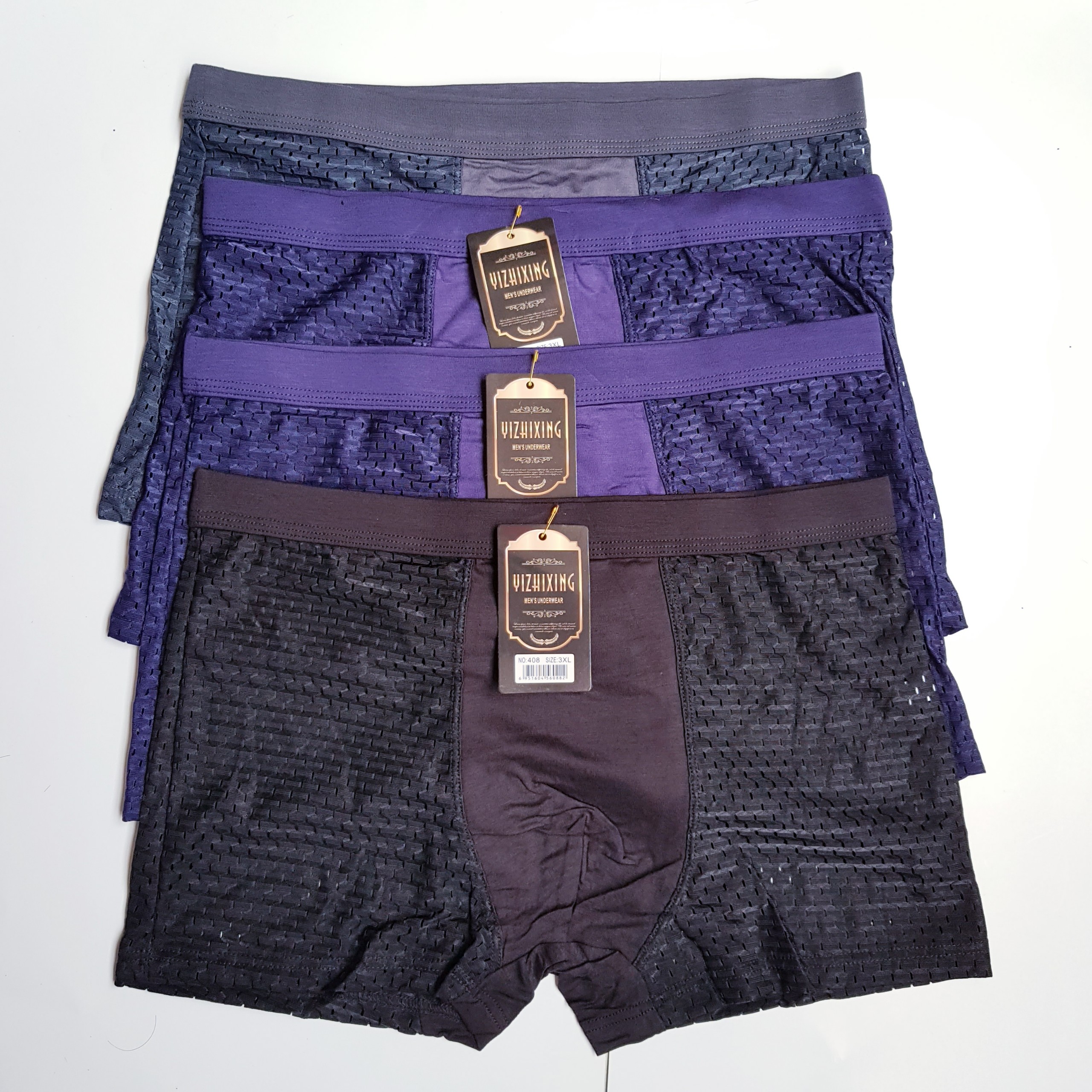 combo 4 chiếc sịp đùi ( boxer) nam thông hơi siêu mát
