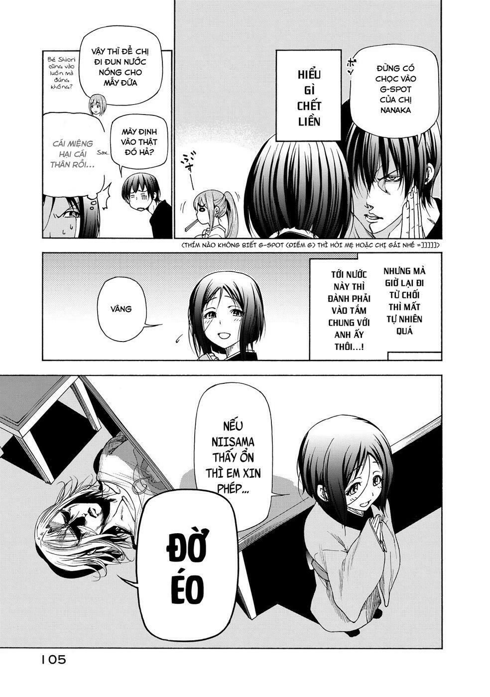 cô gái thích lặn - grand blue chapter 28 15
