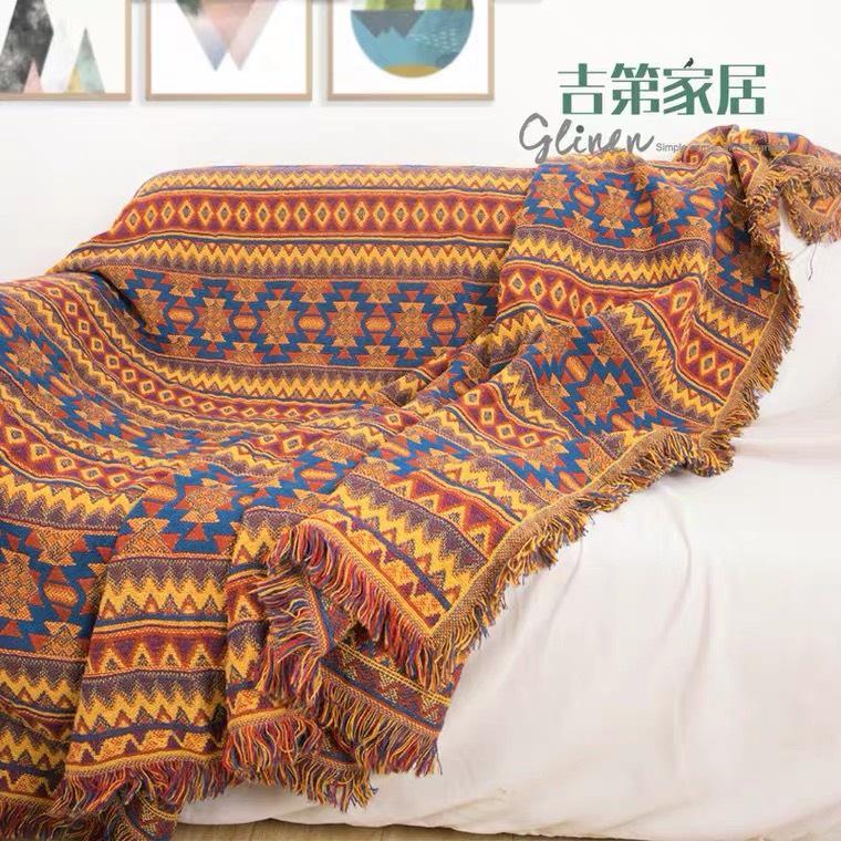 Thảm trang trí,decor phòng vintage cho phòng thêm sinh động 180x230cm