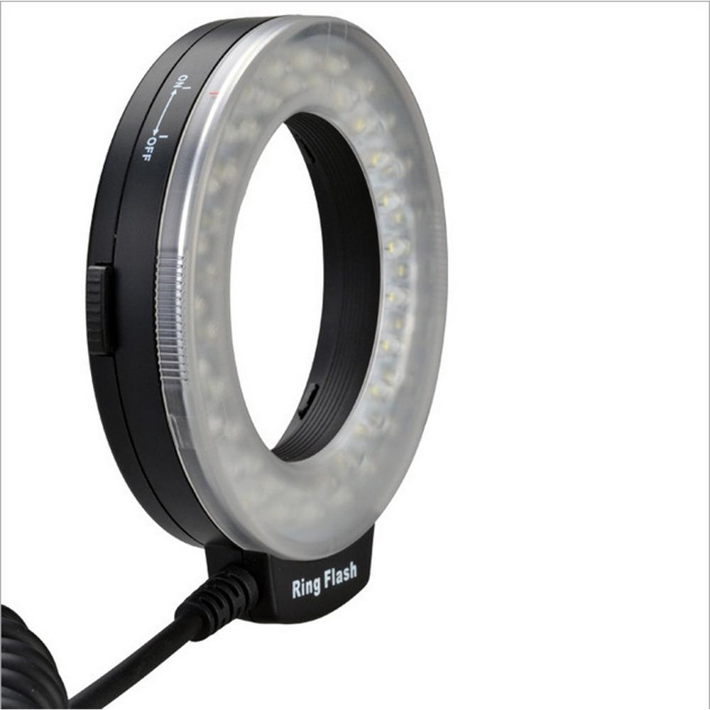 Đèn LED Macro tròn Tương thích với Máy ảnh DSLR Canon Nikon Pentax Olympus Panasonic