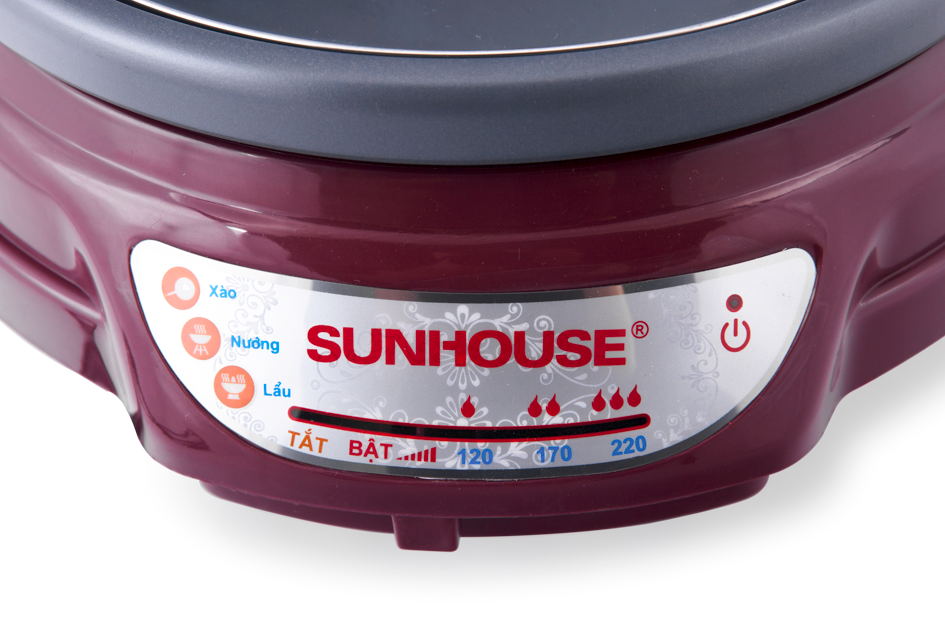 Nồi Lẩu Điện Sunhouse 3.5 lít SH535L - Hàng Chính Hãng