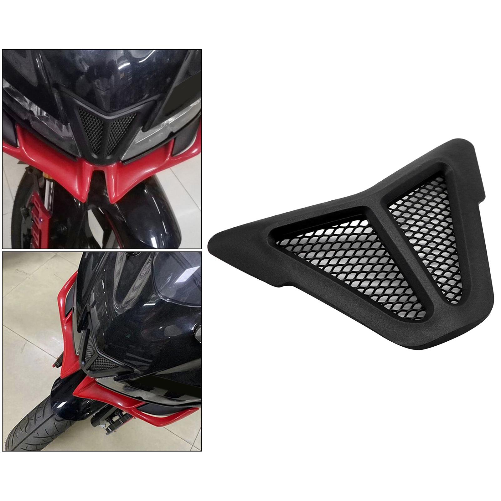 Front Fairing Air Intake Cover for Yamaha R15 V3 YZFR15 R15V3 Black
