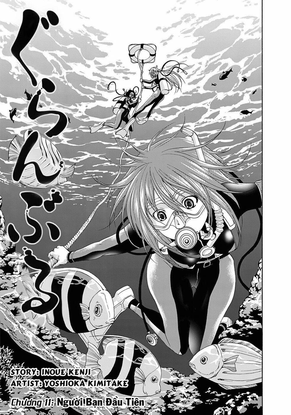 cô gái thích lặn - grand blue chapter 11 3