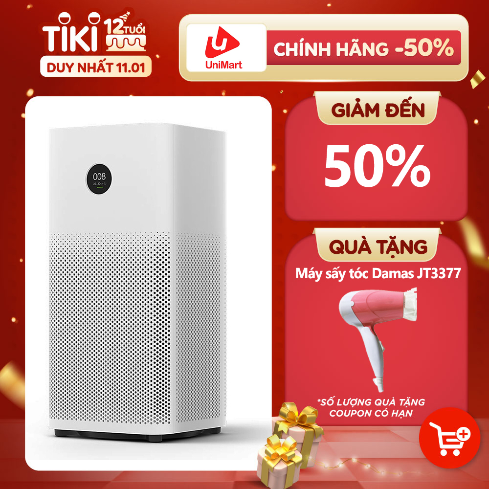 Máy Lọc Không Khí Tự Động Cao Cấp Xiaomi AC-M4-AA Hàng Chính Hãng