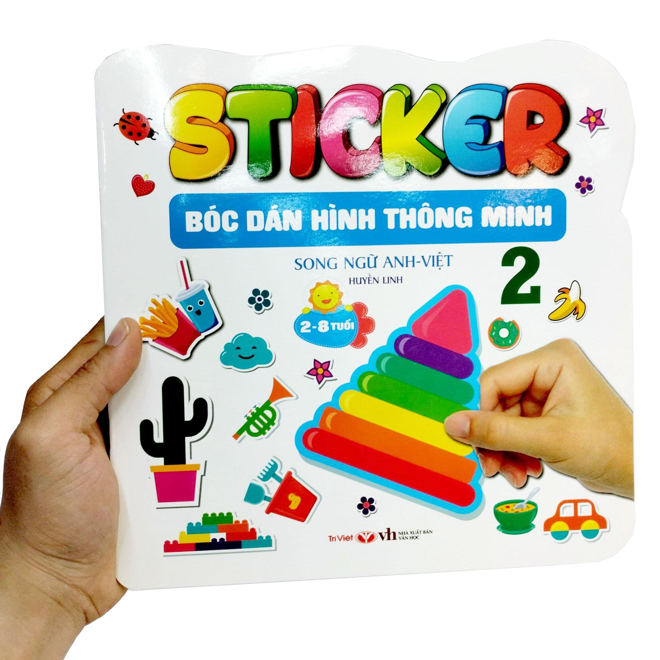 Sticker - Bóc Dán Hình Thông Minh - Song Ngữ Anh-Việt - Tập 2