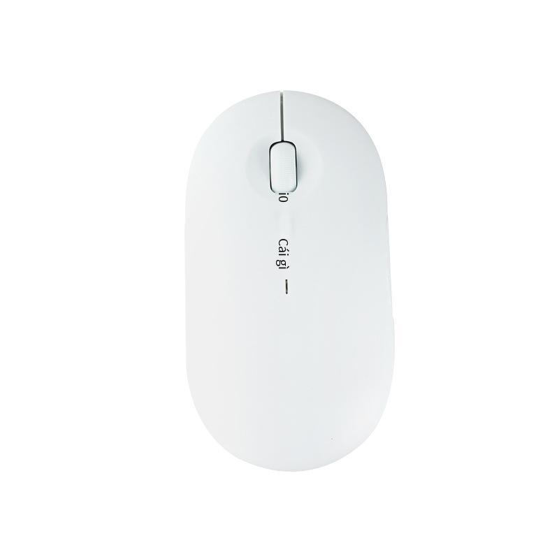 Ưu đãi đặc biệt chuột không dây hai chế độ bluetooth mới Pebble đá cuội không tiếng ồn chuột chơi game không giới hạn siêu mỏng