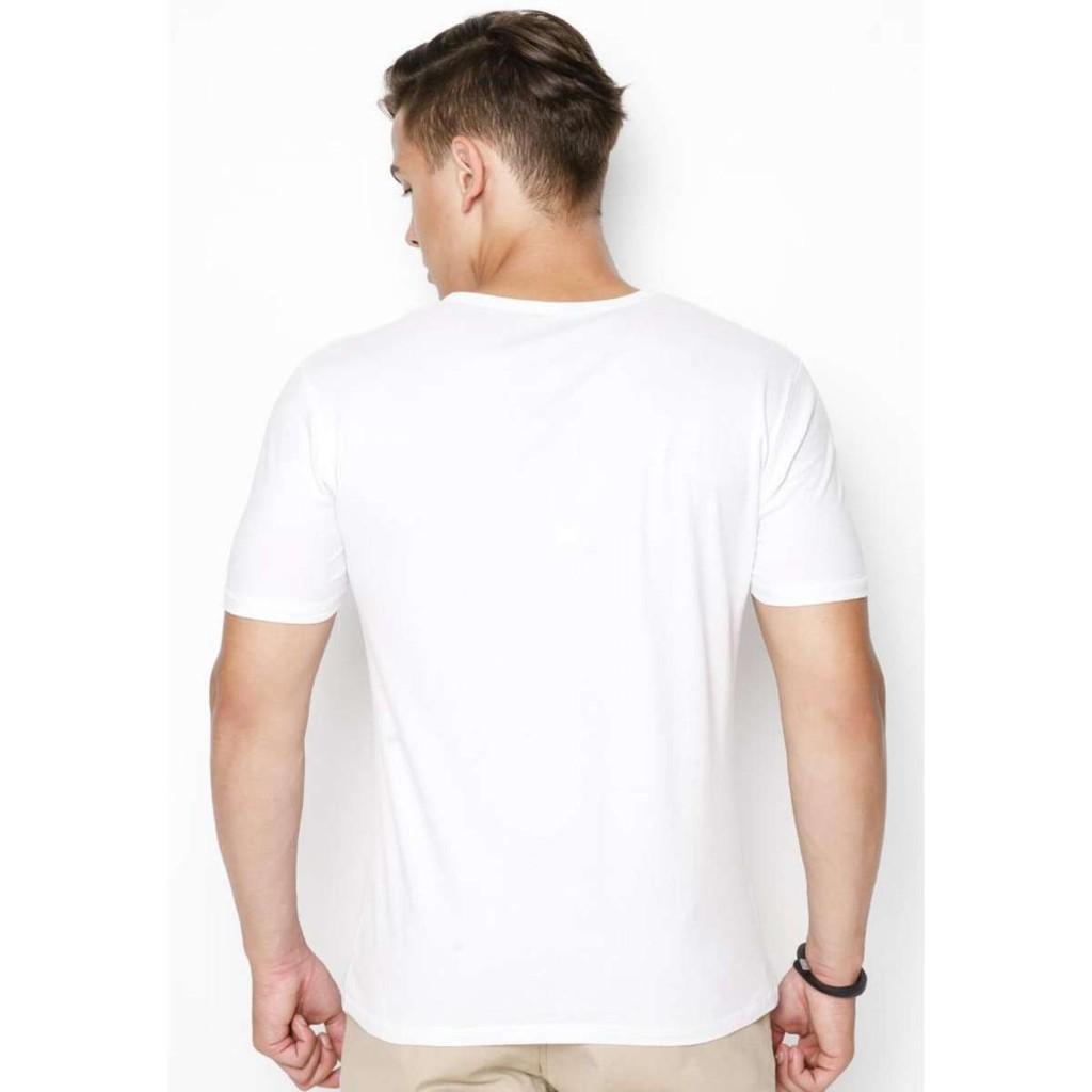 Áo thun nam in hình sư tử Hàn Quốc vải dày mịn TEE19S134